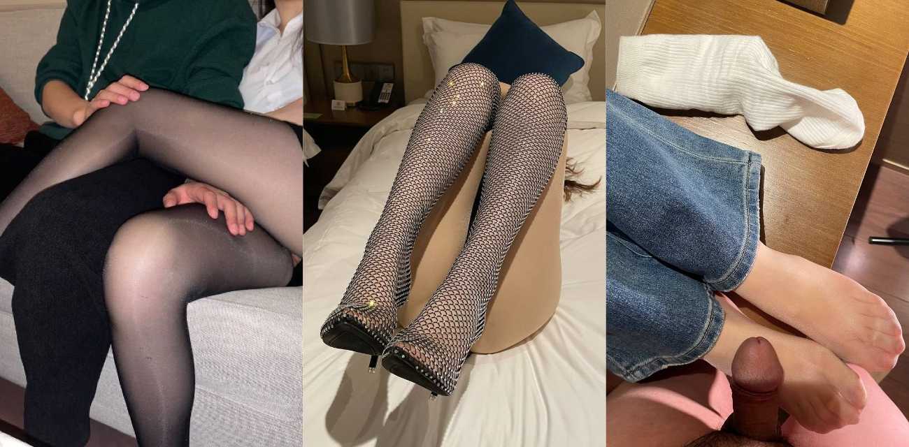 2Tgdt足控夫妻档黑丝白丝 嫩逼狂骚超清私拍 足交盯射福利姬大秀