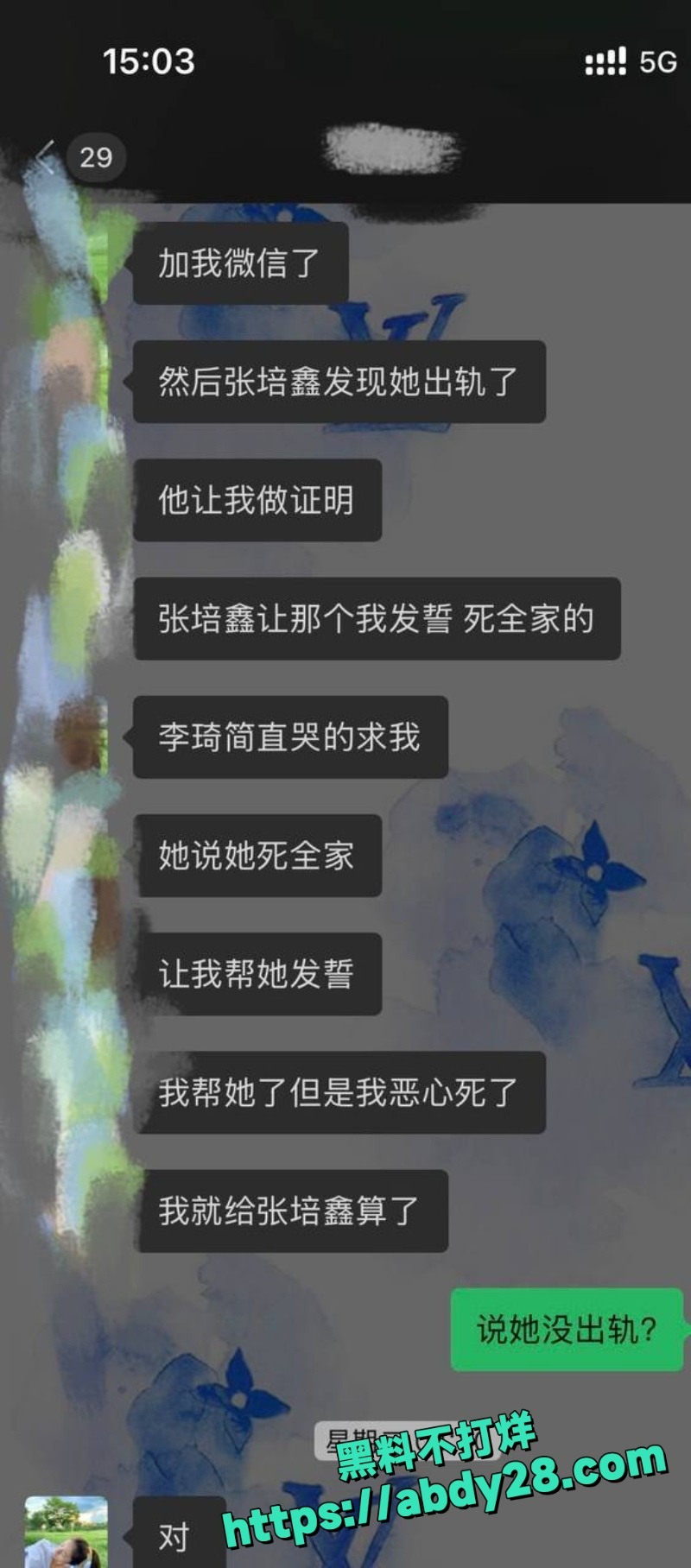 李琦恋爱中出轨多次怀孕赖男友32