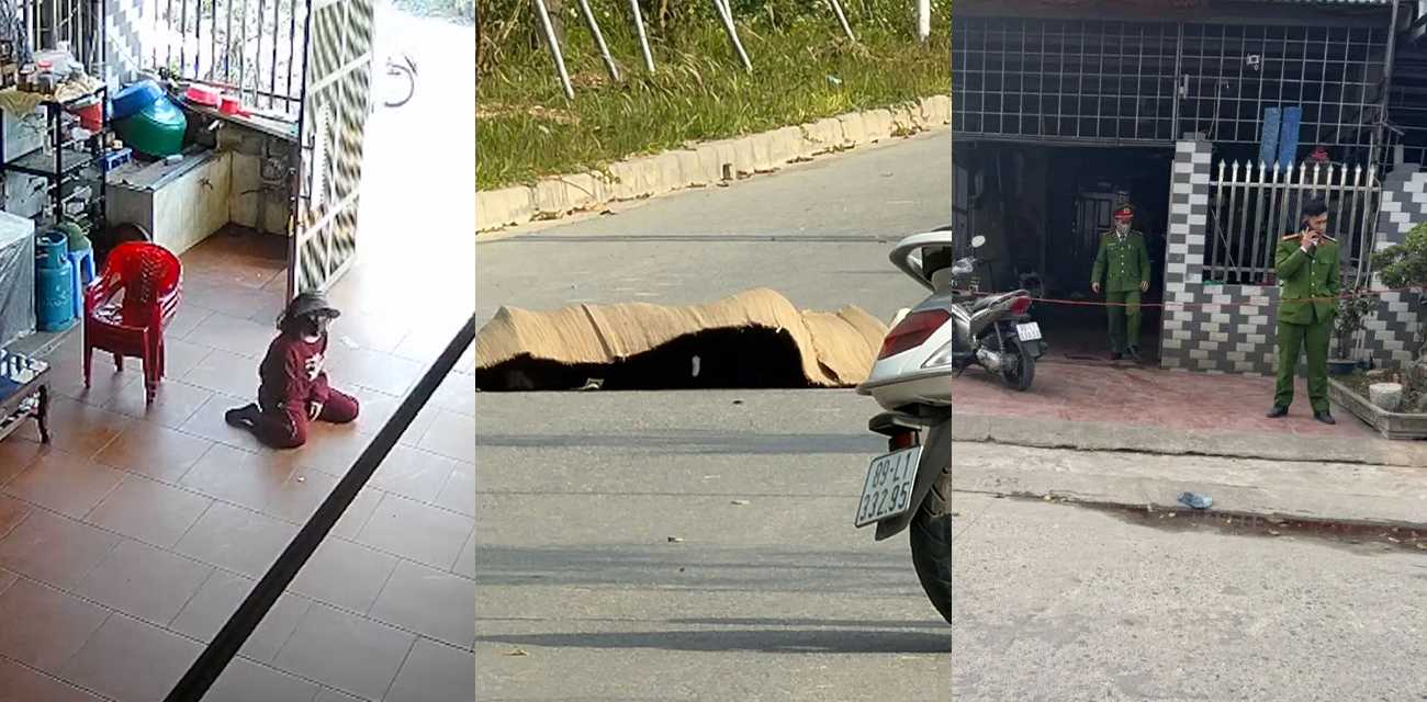 越南老妇人被抢劫杀人监控曝光 家门口遭刀仔刺伤倒地身亡 残忍实录