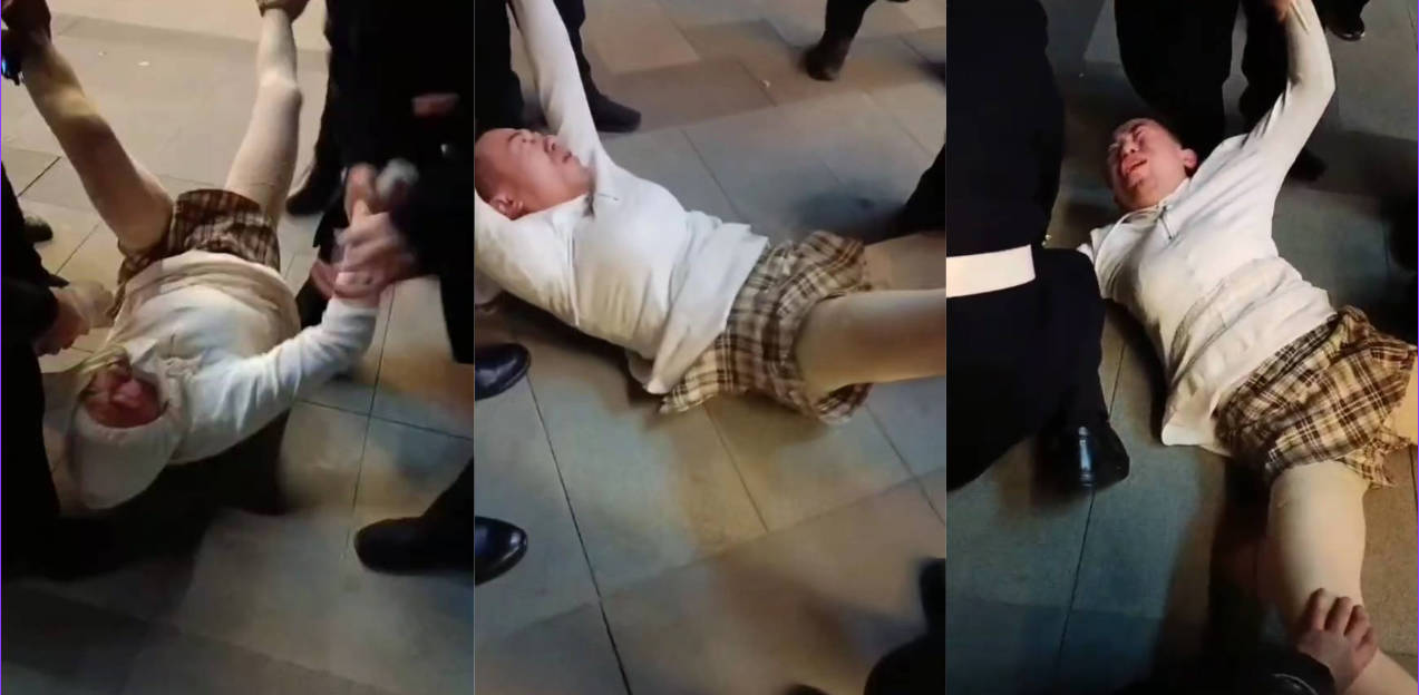 绵阳瓜友穿着JK丝袜耍流氓被抓！原谅小编不厚道的笑了，兄弟你要保护好自己哦！