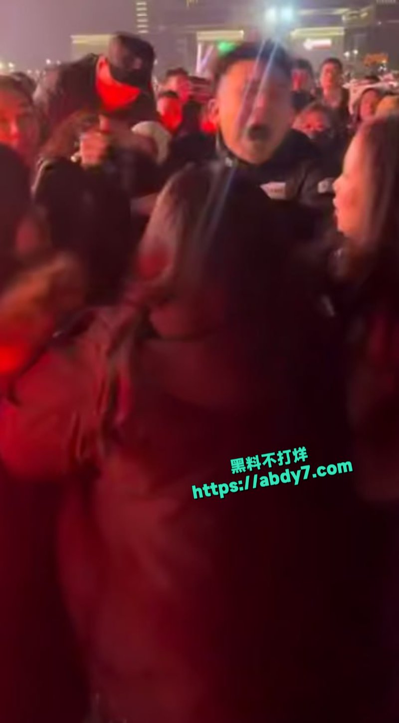 保定深圳园张韶涵演唱会有人打架2