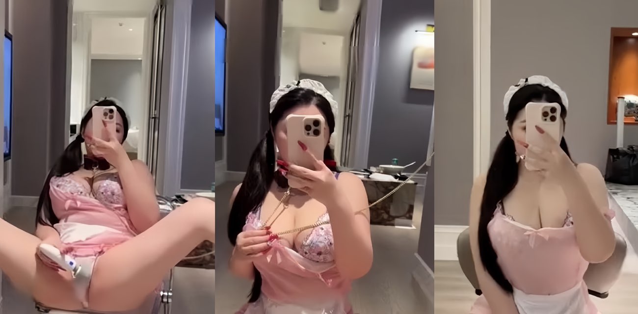 小王同学瑶瑶摇摇摇 粉红女仆装 福利视频泄密 巨乳摇晃骚的要命