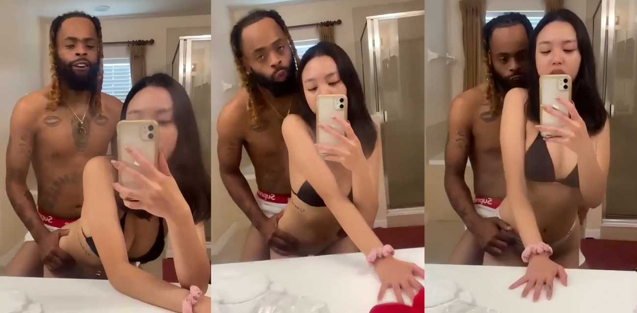 越南网红学生妹反差炸裂 清纯萝莉被脏辫黑人猛操 超刺激炸裂