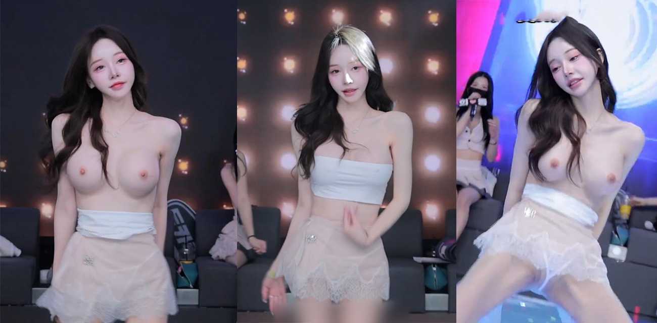 韩国高颜值女BJ cherrybest 26年新下海 清纯绿播妹子扭捏漏奶跳骚舞