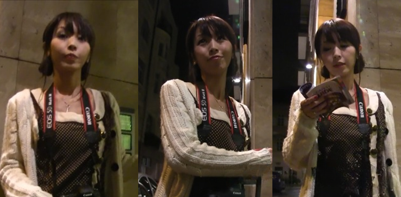 捷克街头 搭讪日本女孩酒店无房睡 邀请进自己家 趁机下手猛干