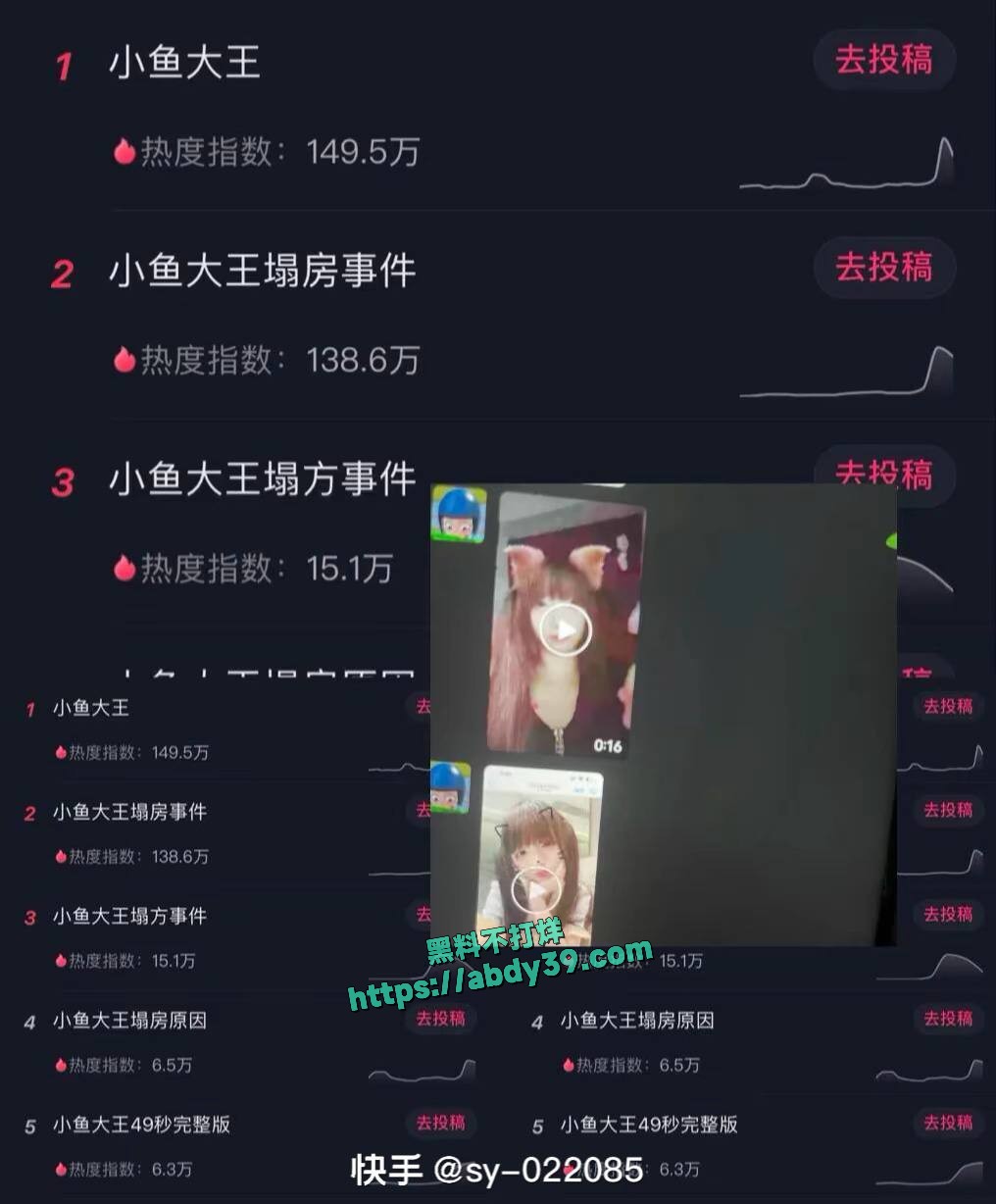 全网跪求的 小鱼大王 12