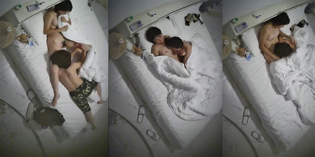 情侣酒店 上帝视角偷拍一对难得的女同情侣 奶子都挺好看 不过玩得太含蓄