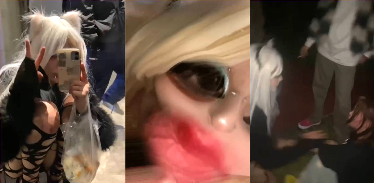 抖音Dlaaa 成都rap女 霸凌曾经好友！附上像鬼一样得吃鸡视频！