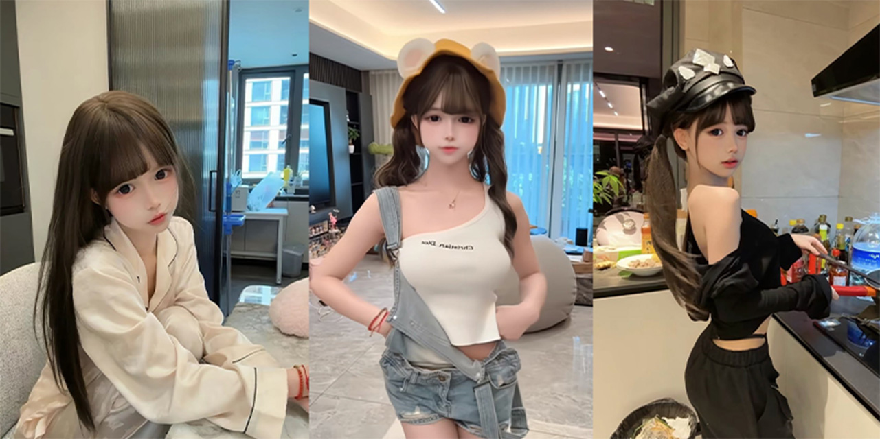 抖音极品嫩妹 金世奈 真名向然 被曝是外网福利姬上岸 转战抖音直播圈钱