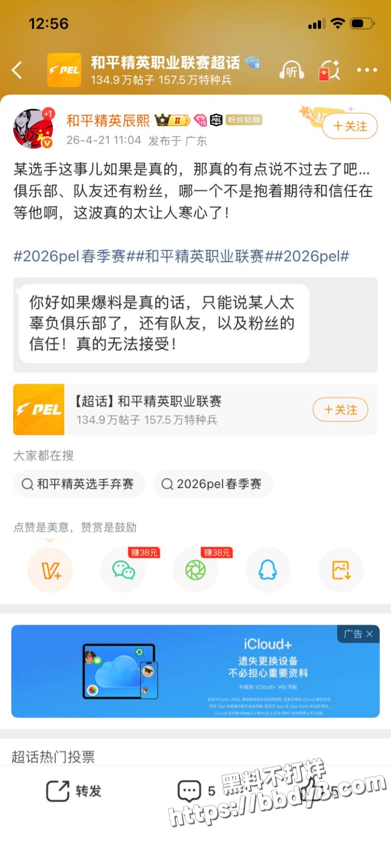 前PEL和平精英职业选手 若败22