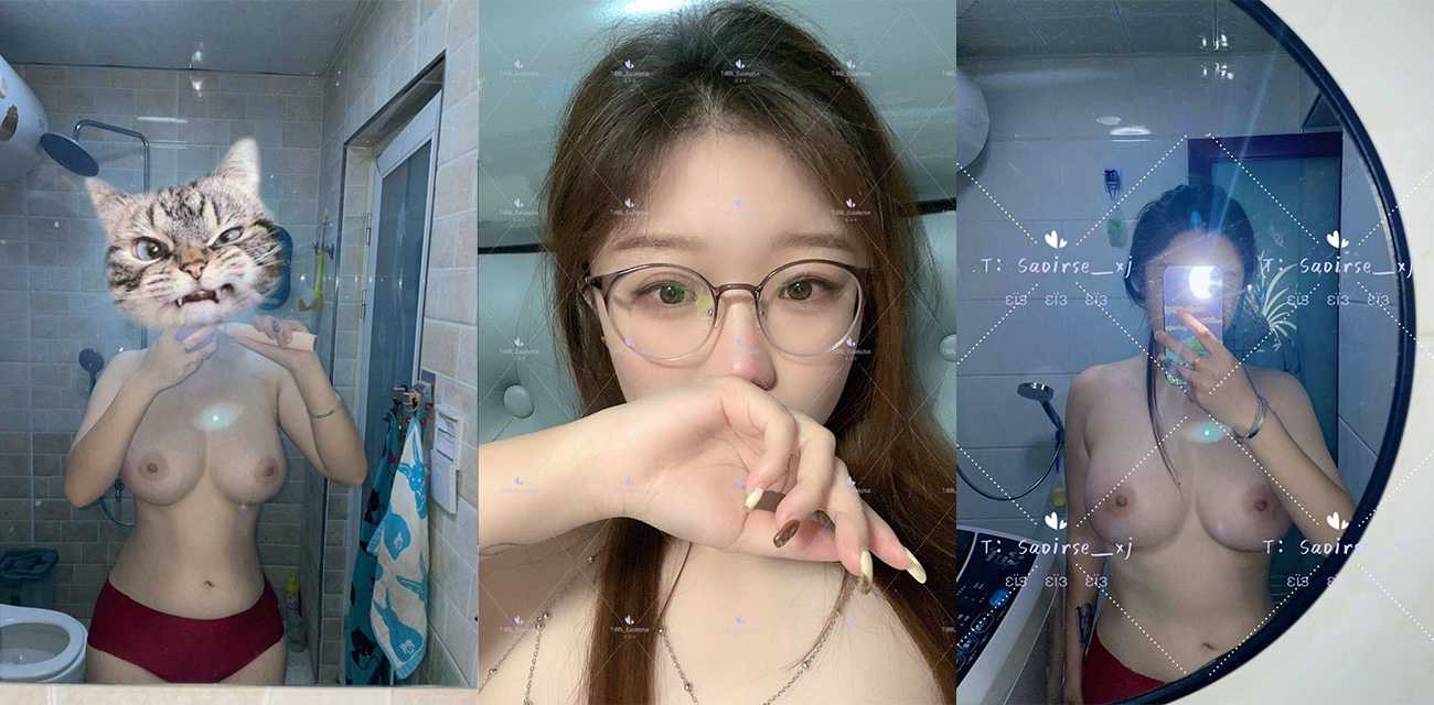 推特网红 蓝桉 巨乳眼镜妹私密照片 尽情露逼揉奶一脸享受