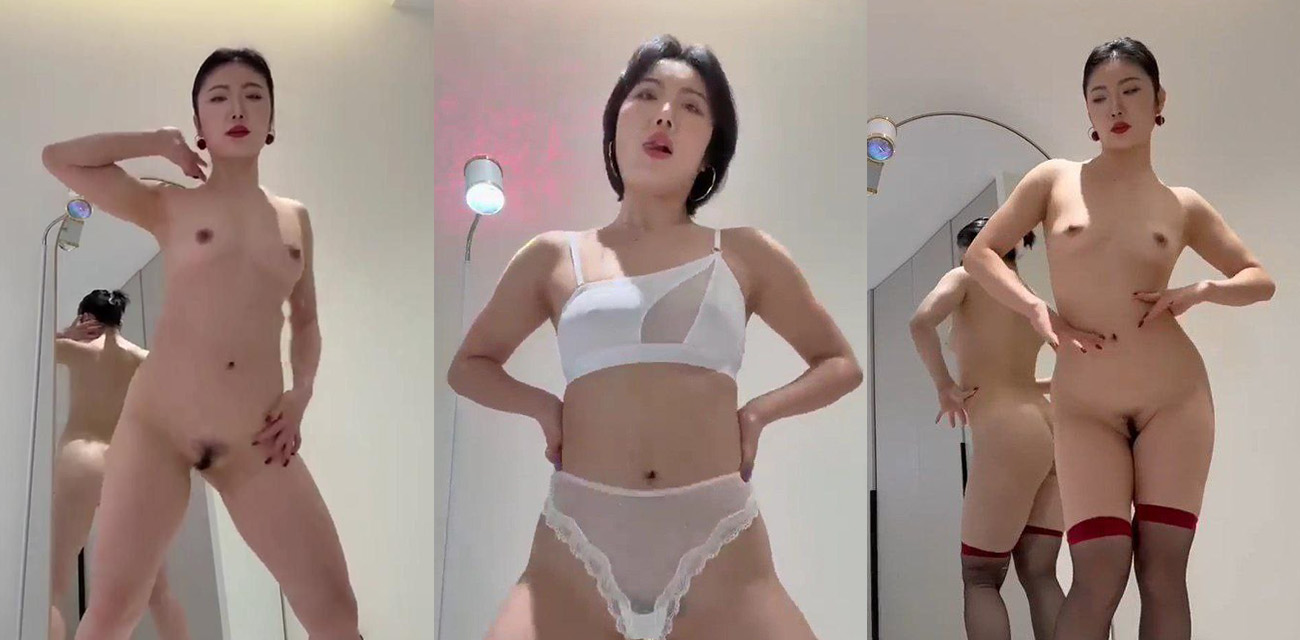 抖音网红粗腿公主会员定制裸舞福利流出 荧光情趣内衣大秀婀娜舞姿 扣逼自慰淫水狂喷