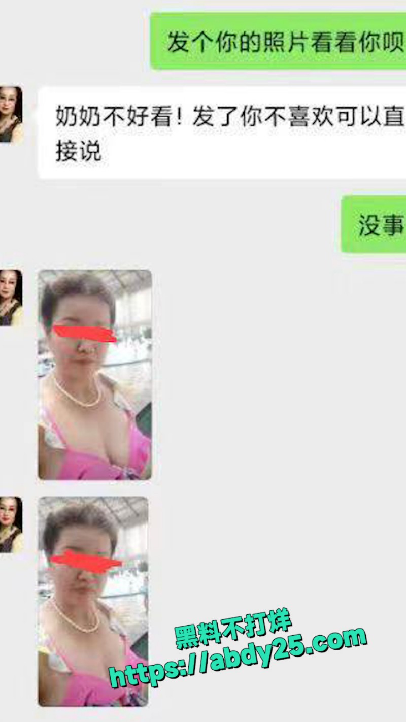 寂寞老奶奶网上跟小伙约炮 9