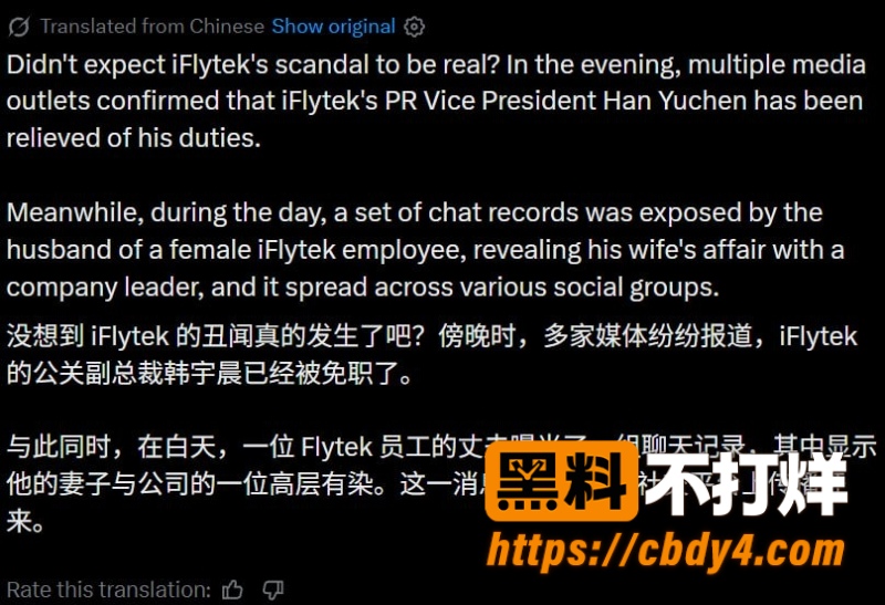 科大讯飞公关副总韩煜尘 9