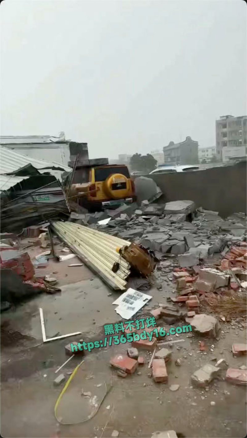 东莞突然降临极端天气9