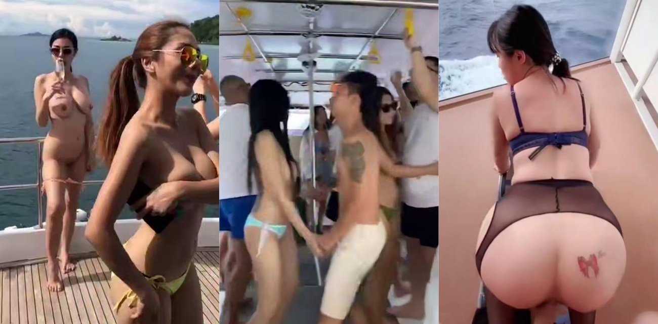 有钱人真会玩海边游艇露天淫趴 比基尼美女肥臀狂欢嫩穴被猛操高潮喷汁 极致利视频高清炸裂