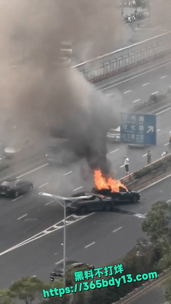 南京 栖霞大道 蔚来 比亚迪新能源 车祸 4