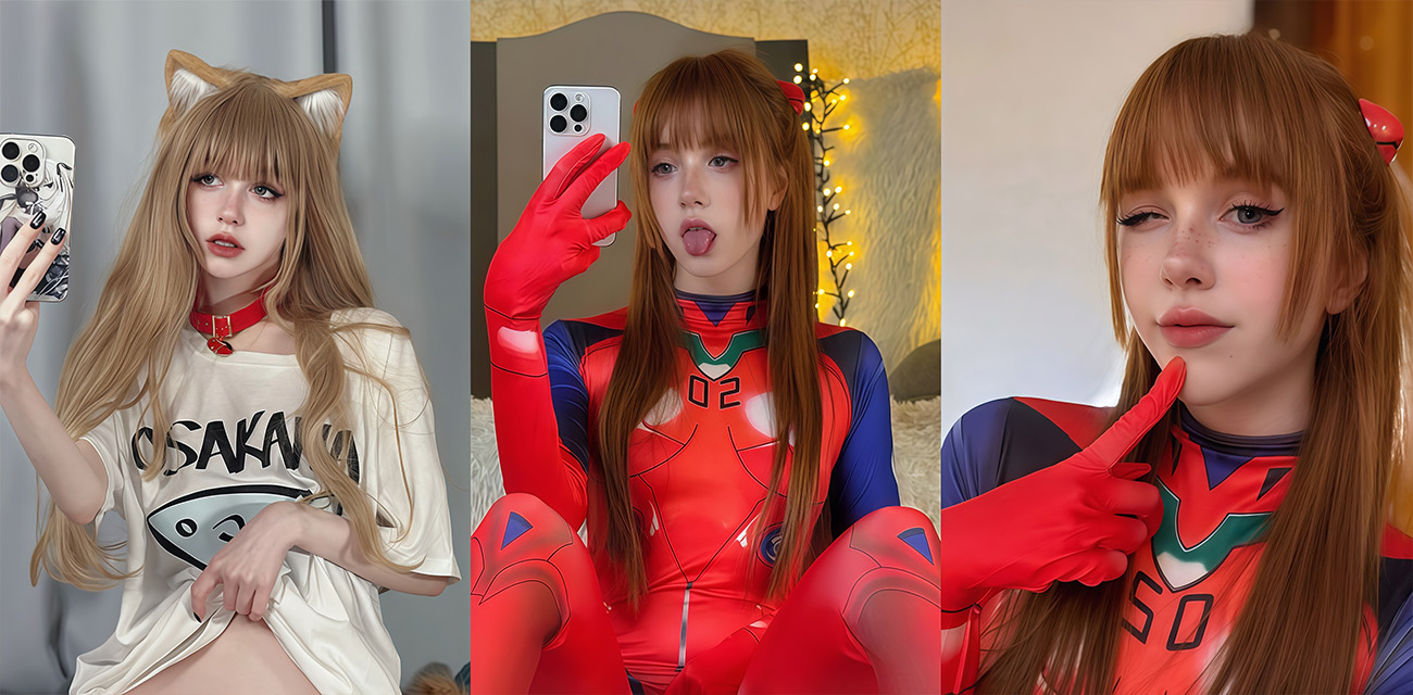 欧美贫乳御姐风格多变 jk制服女仆装黑丝白丝各种服装换着拍 大尺度自慰合集