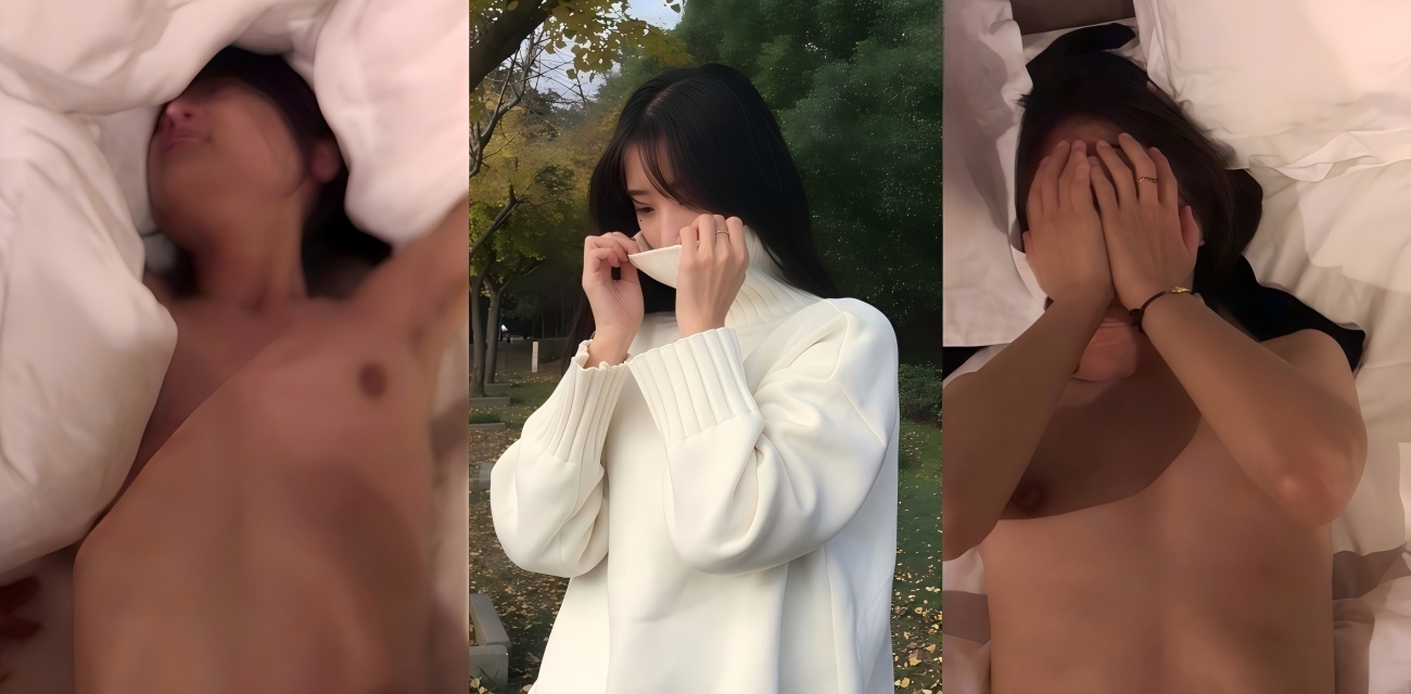 上海某高校学生 桑梦珍与男友自拍云盘泄密流出 手撸鸡巴射肚子上