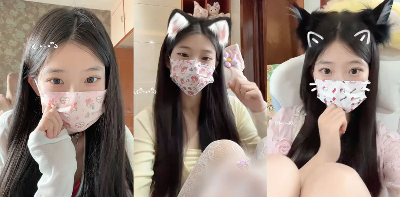 抖音擦边萝莉网红雪顶蛋糕高价定制福利 丝足女神在线羞辱 你能坚持多久？