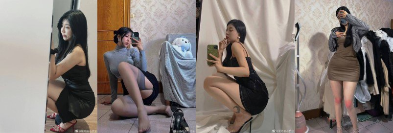 抖音 哼哈日常 完美梨形身材 得罪榜一大哥 定制私密视频遭曝光
