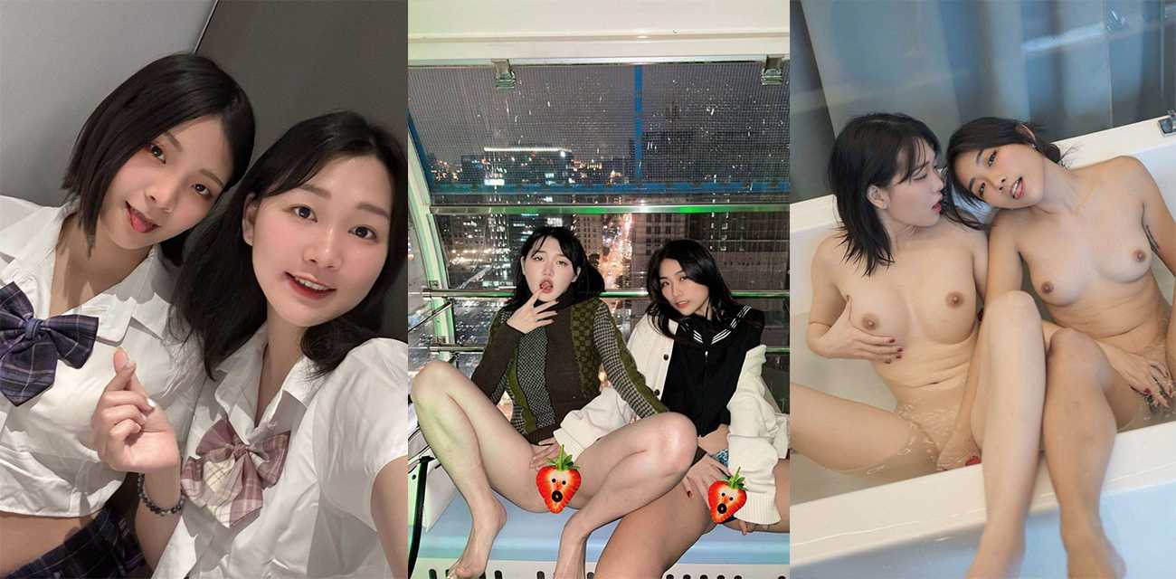 台湾极品姐妹花 摩天轮上露出发骚自拍 回家后还要被金主揉捏