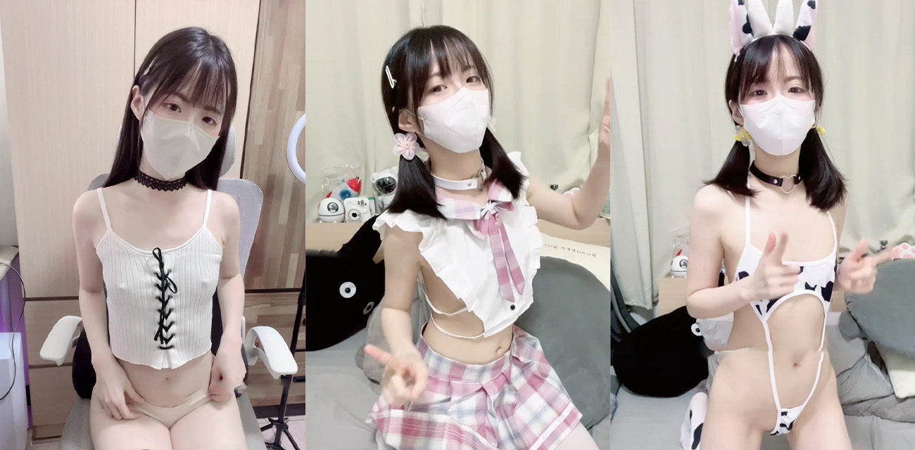 OnlyFans极品福利姬catmint视频流出 贫乳萝莉风格大胆尺度巨大 假鸡巴深插骚穴浪叫不止