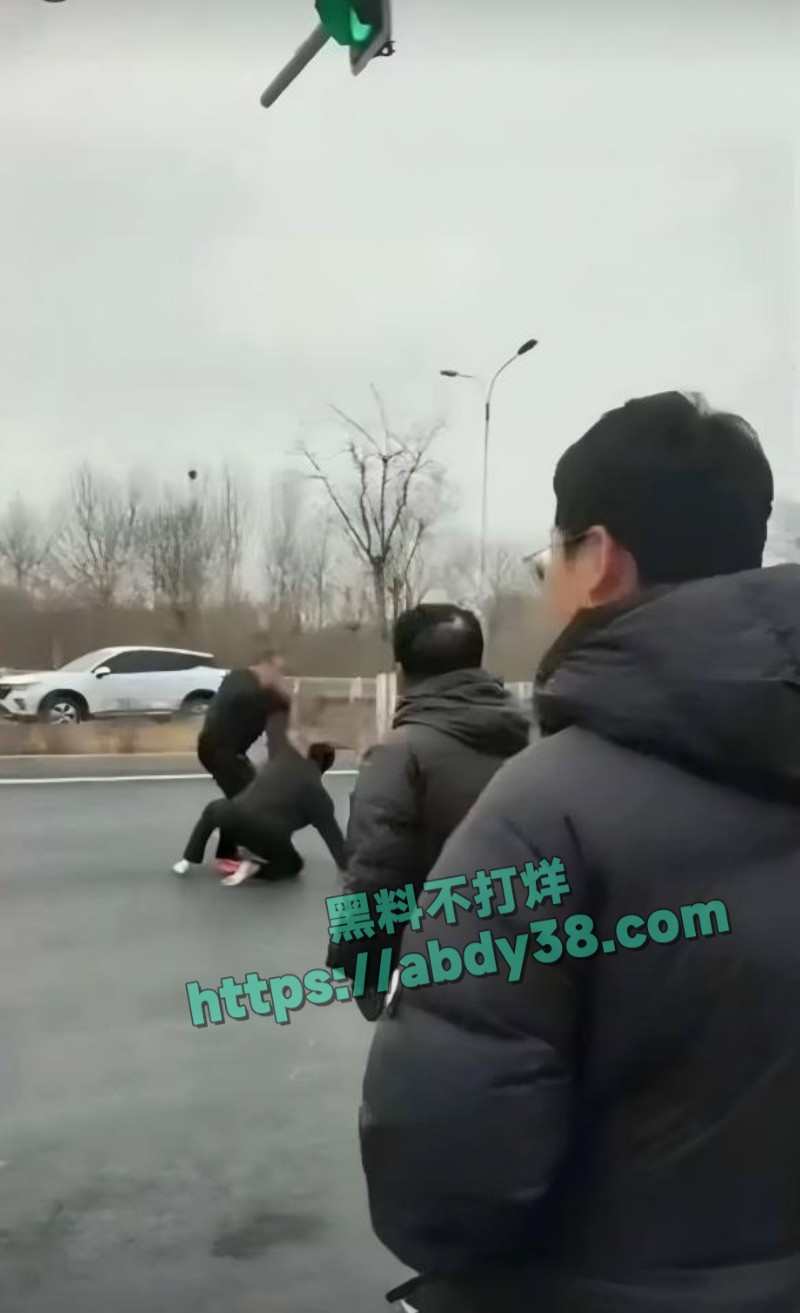 河北公路惊现斧头砍人4
