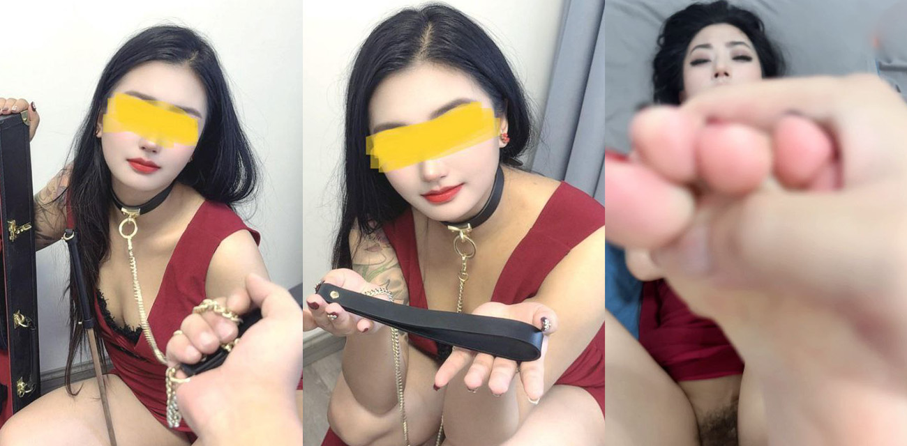 高颜值美女被当狗一样sm爆虐