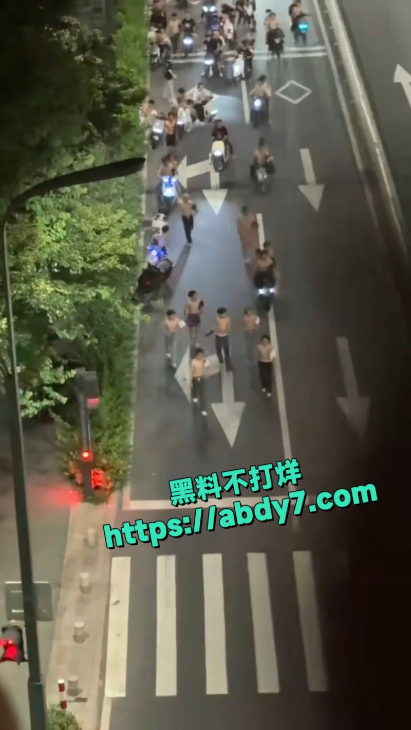 广东惊现古惑仔打架3