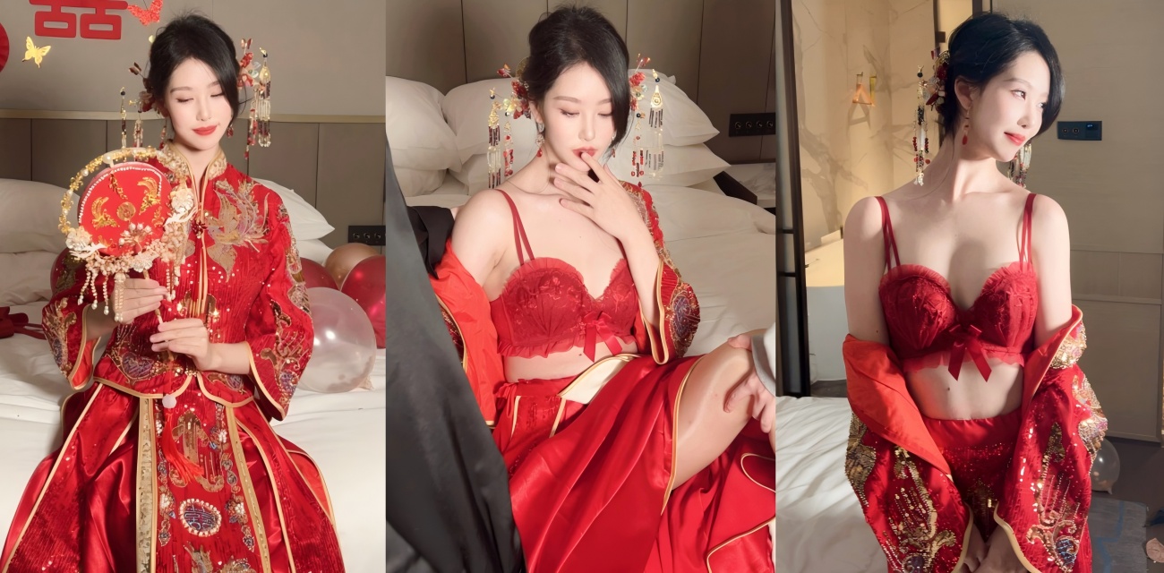 抖娘利世新娘嫁衣被脱光 伴郎团上手摸 绿帽老公拍全场 高清剧情太刺激