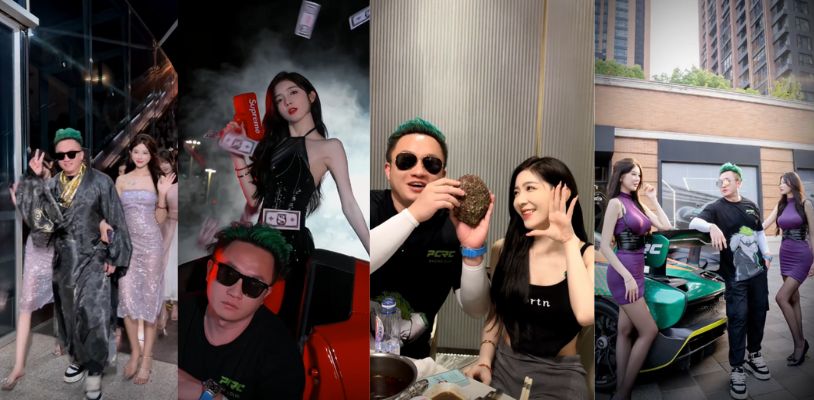 【抖音大瓜】千万级网红『李二狗』泳池1v4事件 大尺度视频曝光流出！