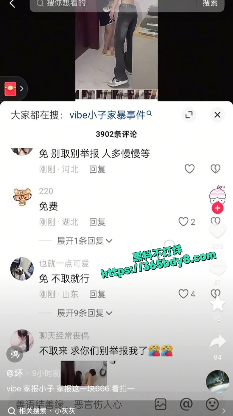 抖音vibe小子家暴