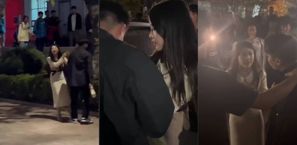 抖音最新校园热瓜 山东体育学院出轨事件 渣男 刘柯良 被四川女友赶来抓小三！
