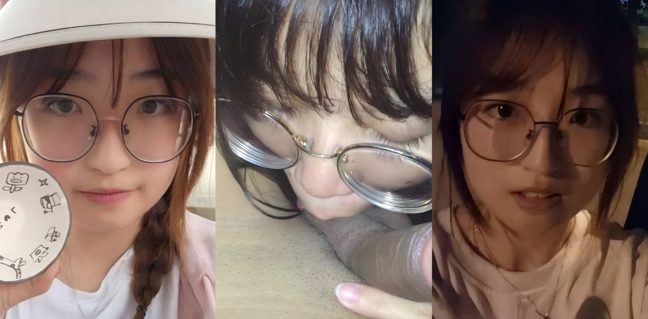 广西柳州某大专学妹私生活混乱 眼镜妹3P露脸 出租屋宾馆视频多段流出