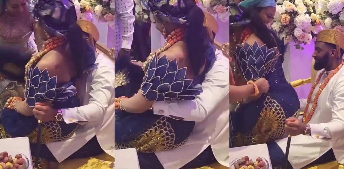 尼日利亚埃多族传统婚礼猎奇现场 新娘必须坐在公公大腿上入族 这操作真是震碎三观