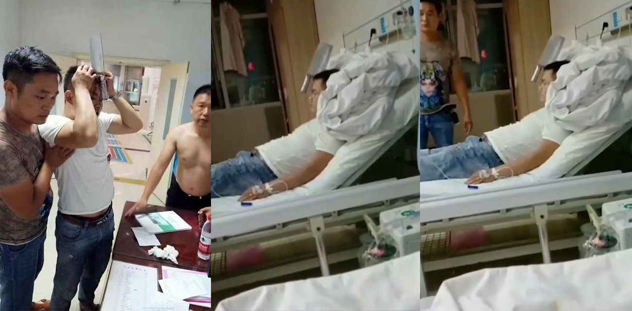 捉奸现场三哥惨遭菜刀伺候 十几秒视频笑喷全网 正诠释色字头上一把刀