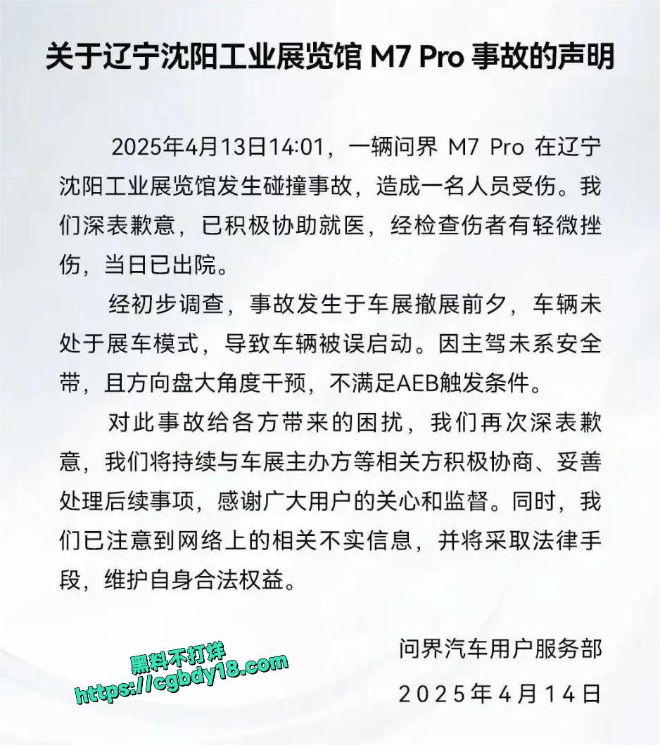 沈阳车展连撞四车6