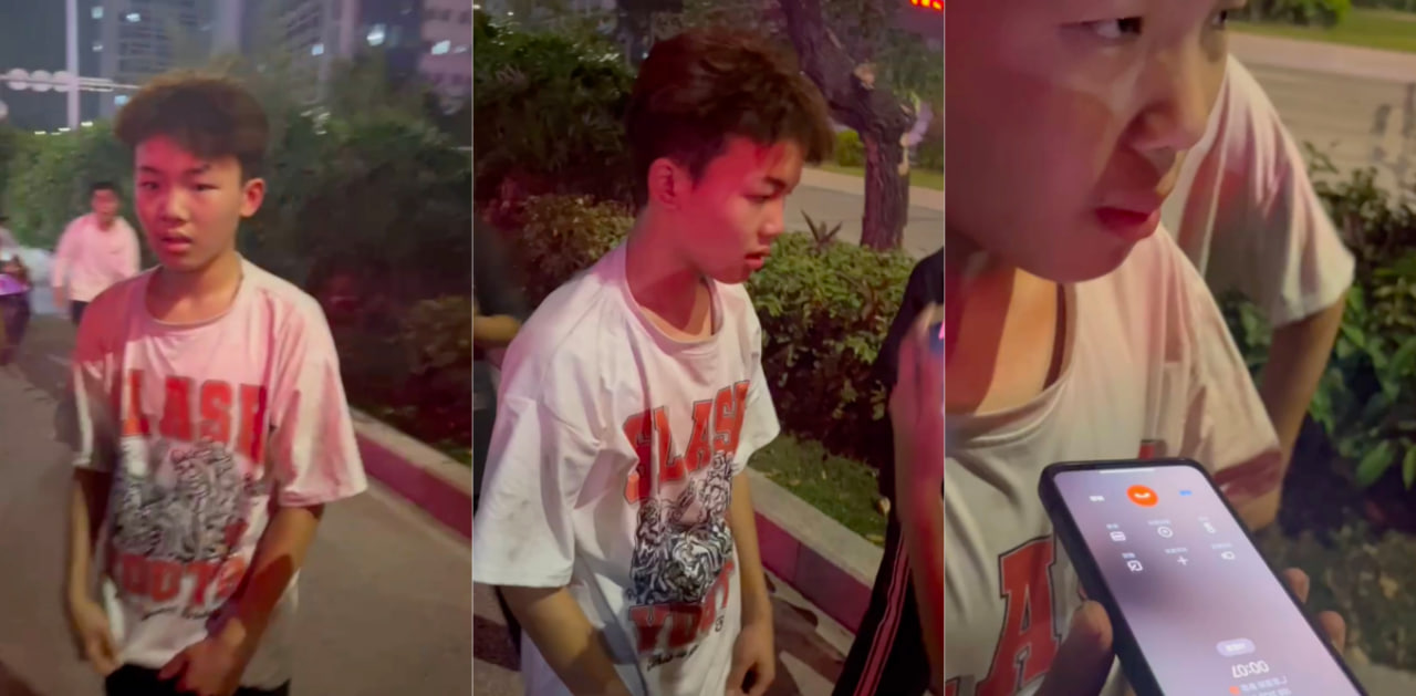 一男孩被多人殴打后被要求打电话给妈妈，而妈妈那边却说没有这个孩子！这是什么情况？！