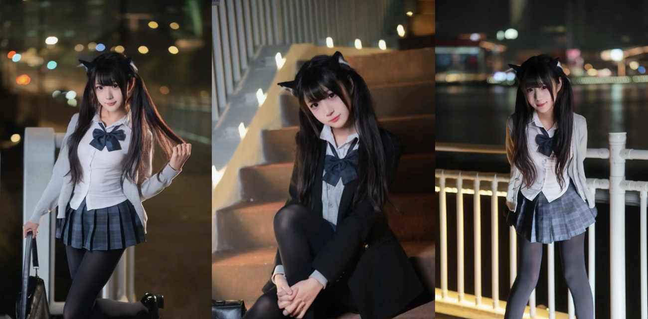 泰华街头06年小美女 长发马尾蓝衬衫长袜白天蹲街玩手机裸露下体当众拉屎晚上继续晃荡排便