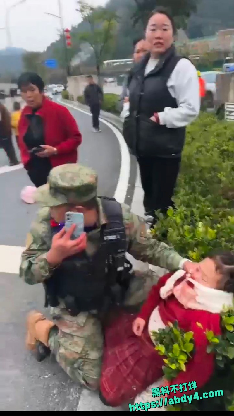 十堰某小学门口车祸视频全曝光 9