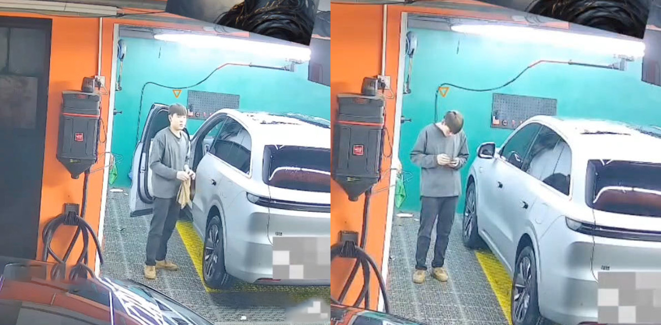 山西襄汾一女子发帖称洗车店偷自己手机 老板甩出监控力争清白