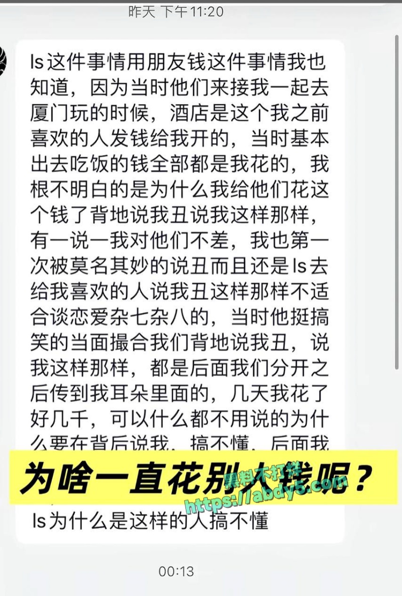 抖音搞怪网红王大钳子塌房事件 24