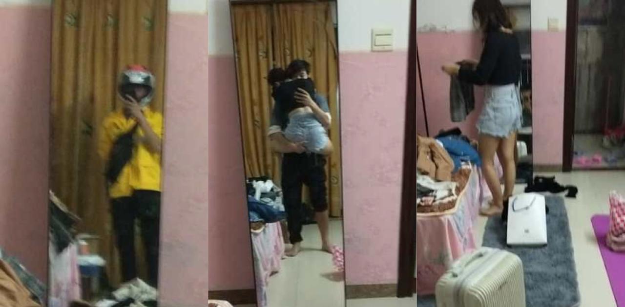 美团外卖小哥送餐遇骚女顾客 出租屋里差点操到精尽人亡 激情狂干爽翻天