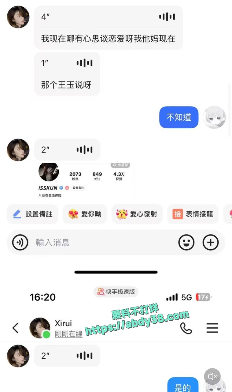 抖音网红xirui恋爱期频繁出轨 30
