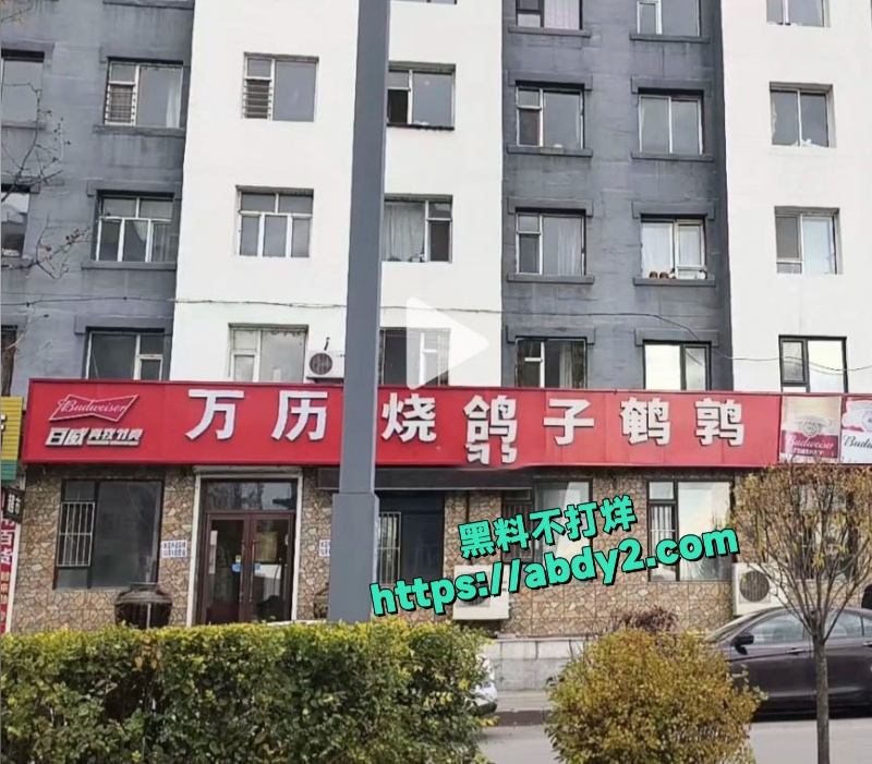 吉林白山万历烧鸽子店骚货老板窗前后入长发美女 9