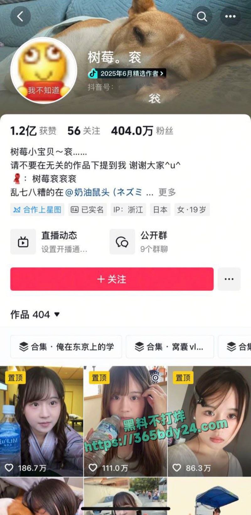 抖音网红树莓塌房A 1