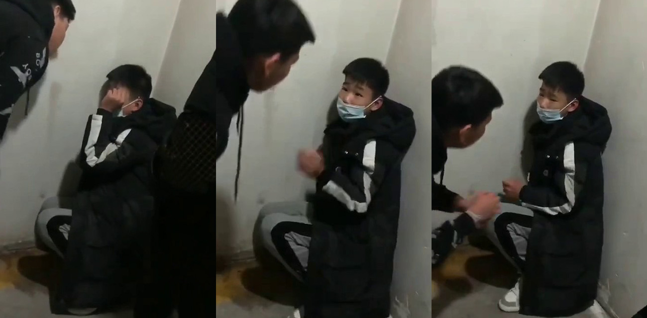 精神小伙搞别人马子偷别人电子烟 被一群精神小伙楼梯间真实 打得眼神都清澈了