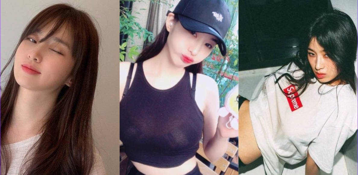韩国巨乳模特“KimWooHyeon”流出在楼梯内帮男友口交不雅影片！