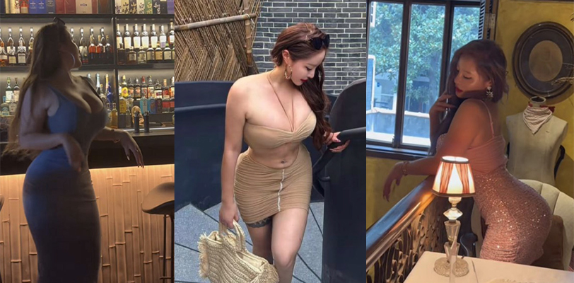 抖音8.7W粉丝御姐网红 丁老师 给金主定制的展示蜜桃臀视频曝光 女神形象瞬间倒塌